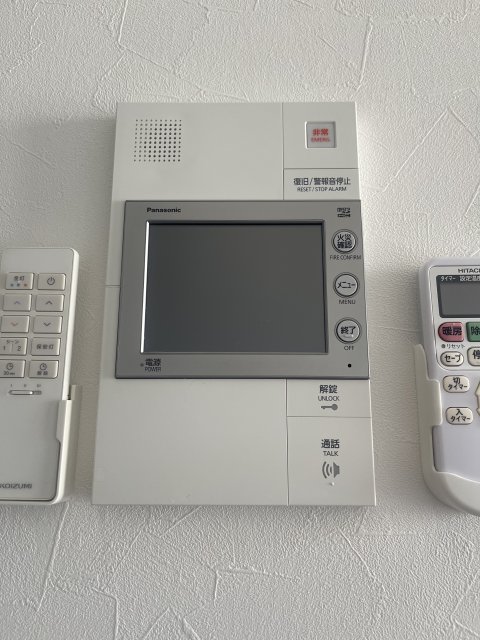 セキュリティ　同物件別号室のものです。