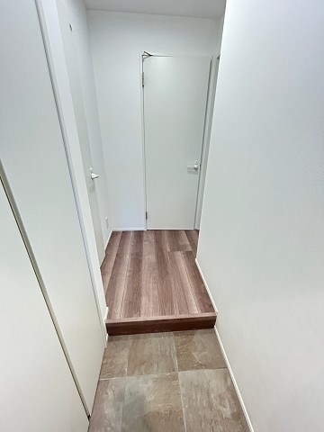 玄関　収納もある玄関です