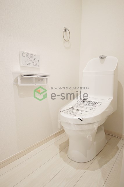 トイレ　ゆったりとした空間のトイレです