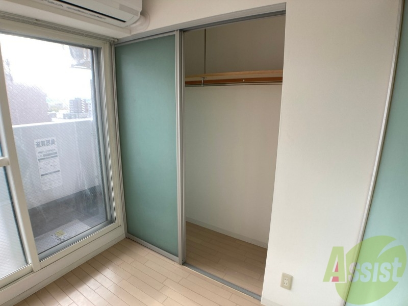 収納　クローゼットがありました。お洋服や荷物はここへ