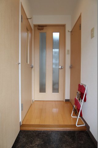 玄関　明るい玄関です
