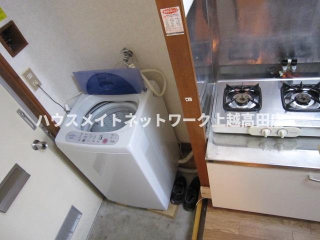 その他設備　洗濯機付・コンロ２口