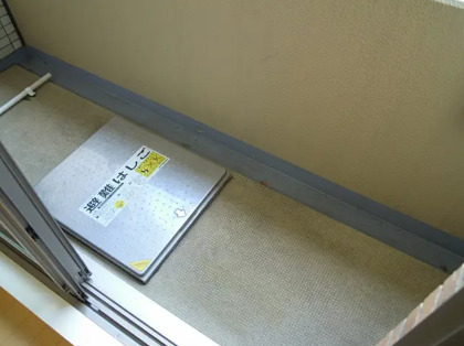 バルコニー　別タイプ部屋　参考写真です