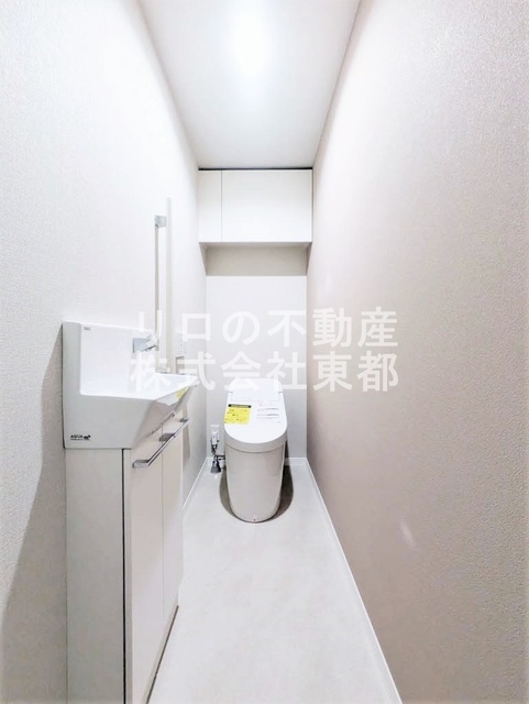 トイレ　洗浄便座付です！