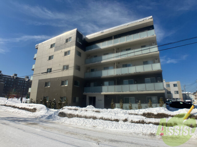 建物外観　札幌市北区北三十四条西「レジミュール」