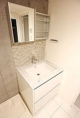 洗面設備　別タイプ部屋　参考写真です