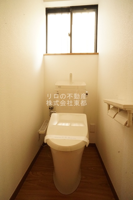 トイレ　洗浄便座付です！