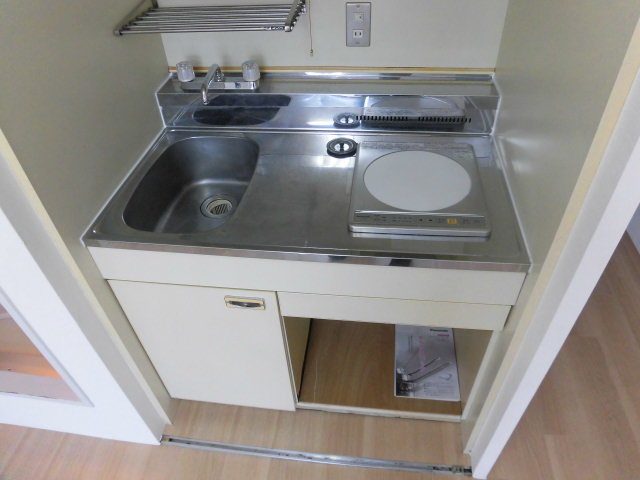 キッチン　ＩＨコンロ1口設置済みのキッチンです。