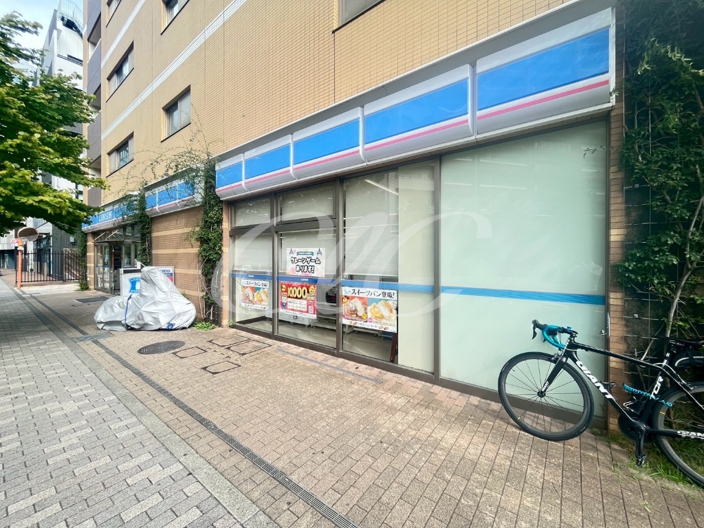 コンビニ　ローソン 中原中丸子店（コンビニ）まで25m