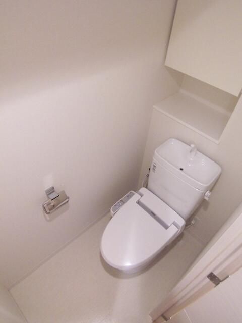 トイレ　ゆったりとした空間のトイレです