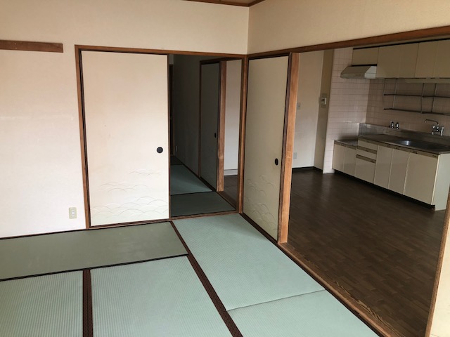 地下鉄谷町線 喜連瓜破駅 徒歩2分 5階建 築35年の居間写真