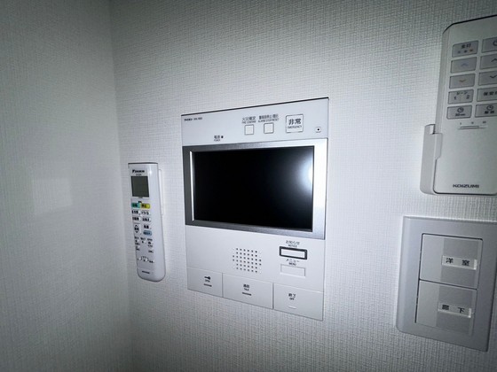 セキュリティ　※別部屋の写真です