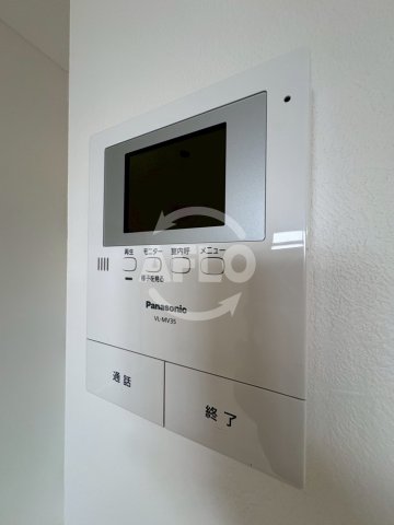 セキュリティ　山源ハイツ　モニター付きインターホン