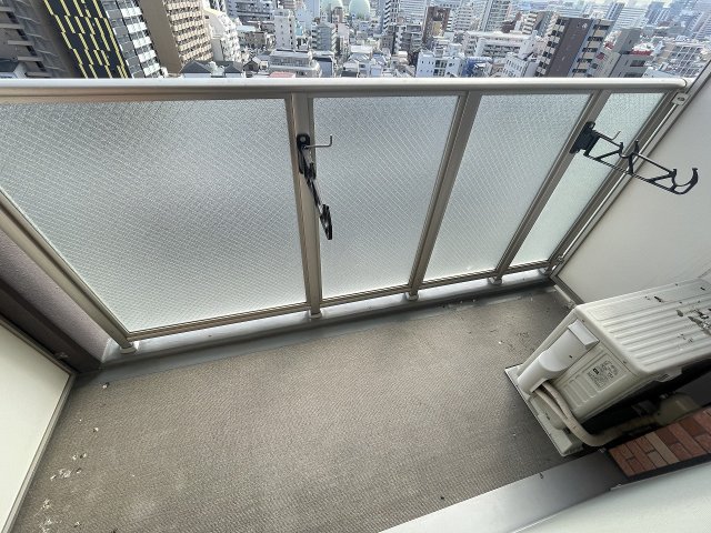 バルコニー　落ち着いた時間を過ごせるバルコニーです