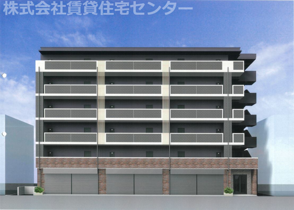 建物外観　完成予想図