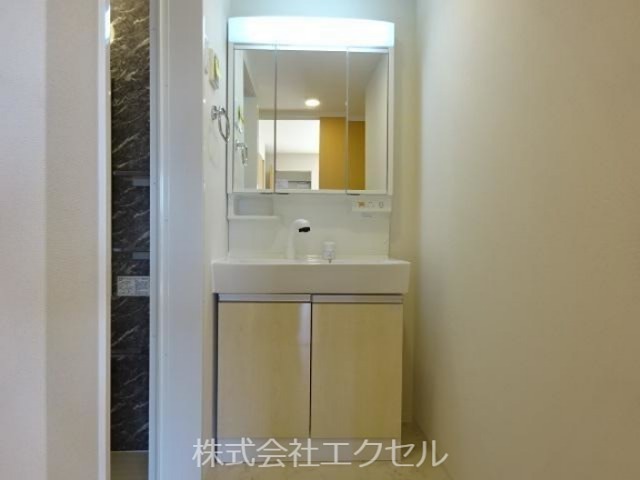 洗面設備　施工イメージです。
