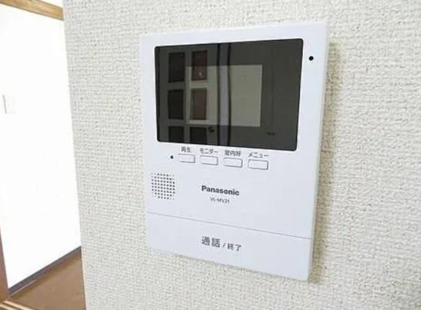 セキュリティ　モニター付きインターホン