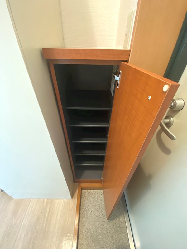 収納　シューズBOX完備※写真は別号室のものです。