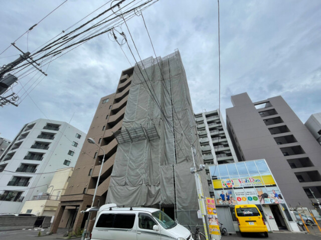 建物外観　札幌市中央区北１条西「エルシー１」
