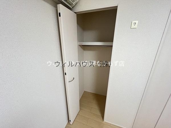 収納　クローゼット！