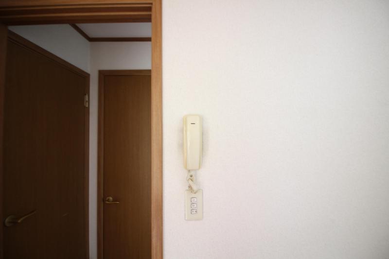 セキュリティ　インターホン付き