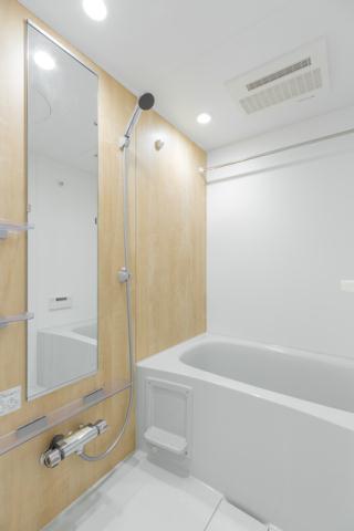 バス・シャワールーム　コンパクトで使いやすいお風呂です