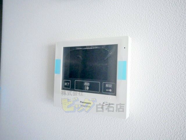 セキュリティ　モニター付きインターホン完備しています♪