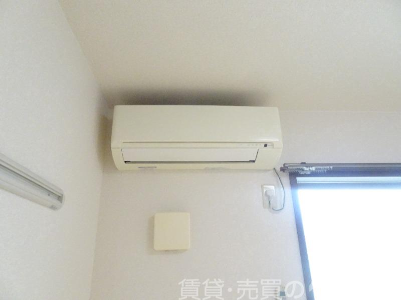 その他設備　エアコンは欠かせません♪