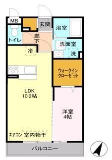 My tiaraの間取り写真