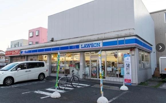 コンビニ　ローソン 足立谷在家店（コンビニ）まで334m