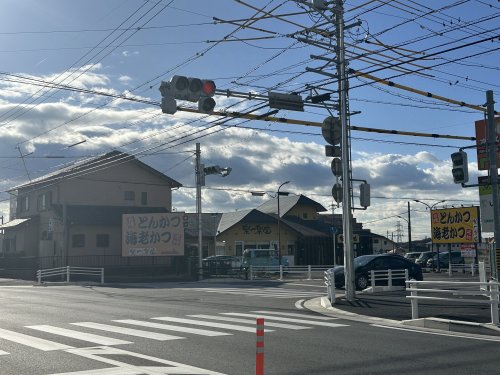 飲食店　海老かつ・とんかつ 楽一楽座 三好店（飲食店）まで434m