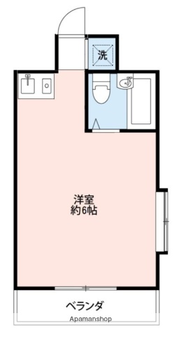 ＪＲ横浜線 淵野辺駅 徒歩2分 4階建 築40年の間取り写真