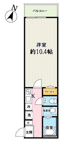 キャメルせんげん台4の間取り写真