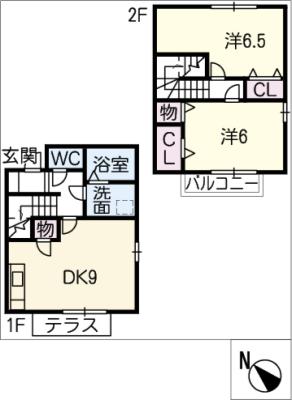 コンフォラーナ栄の間取り写真