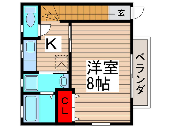 クリスタルコ-トの間取り写真