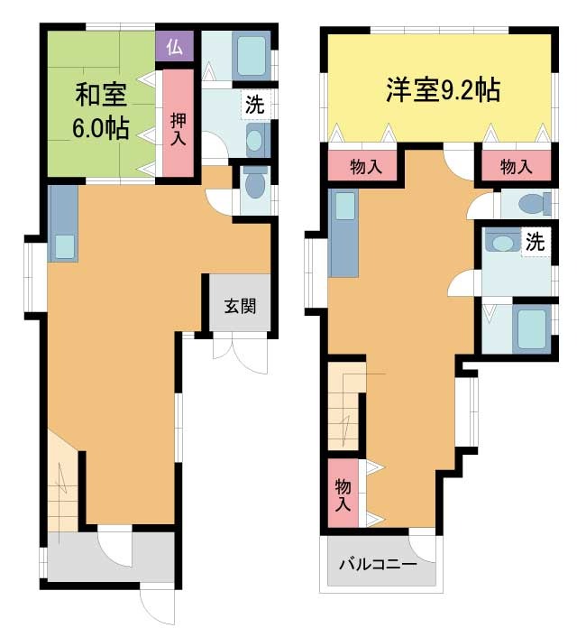 今津水波町 貸家の間取り写真