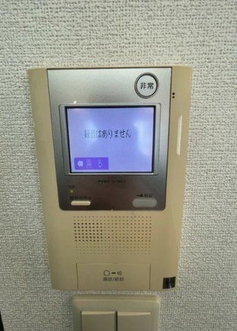セキュリティ　☆モニター付きインターホン☆