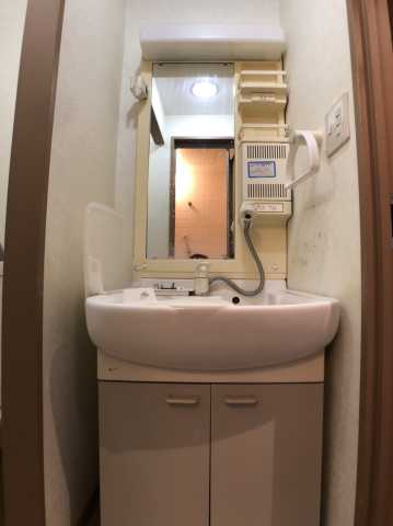 洗面設備　パークハイツ駒込の洗面所