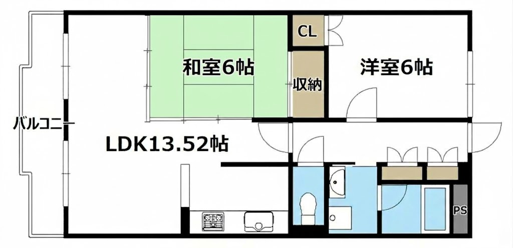 アヴェニューK&Kの間取り写真