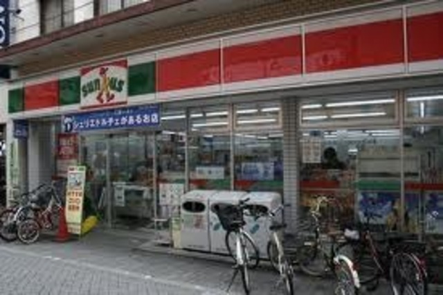 コンビニ　サンクス（コンビニ）まで80m