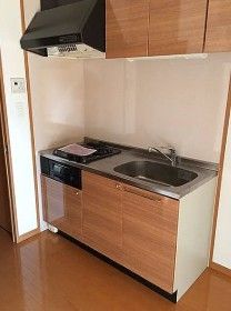 ＪＲ鹿児島本線 箱崎駅 徒歩2分 11階建 築18年のキッチン写真