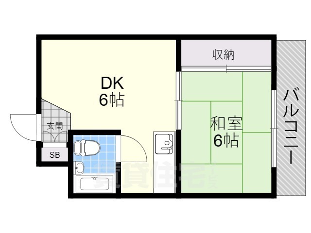 ハイムK2の間取り写真