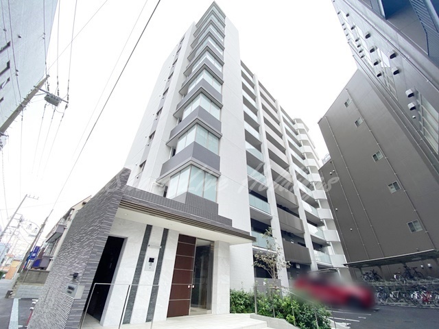 建物外観　鉄筋コンクリートマンションで防音面も安心♪