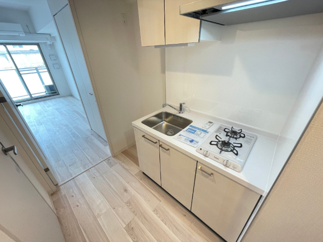 キッチン　６０７号室の写真です。