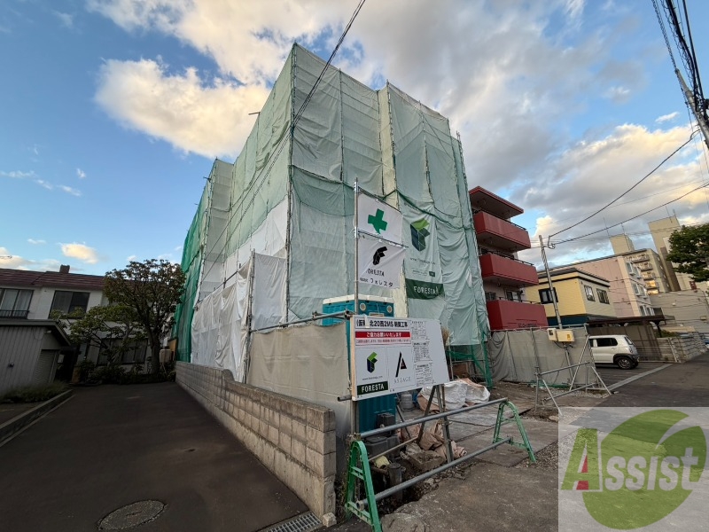 地下鉄南北線 北１８条駅 徒歩6分 4階建 新築の外観写真