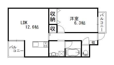 グランドレジデンス泉佐野駅前の間取り写真