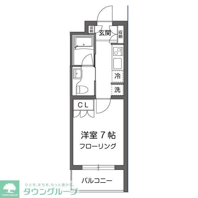 ガーデン用賀の間取り写真