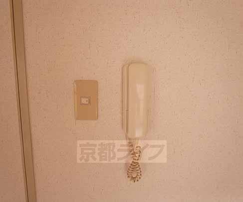 その他設備　インターホンです。