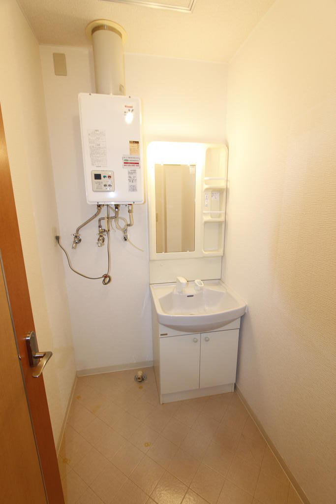 洗面設備　広い！