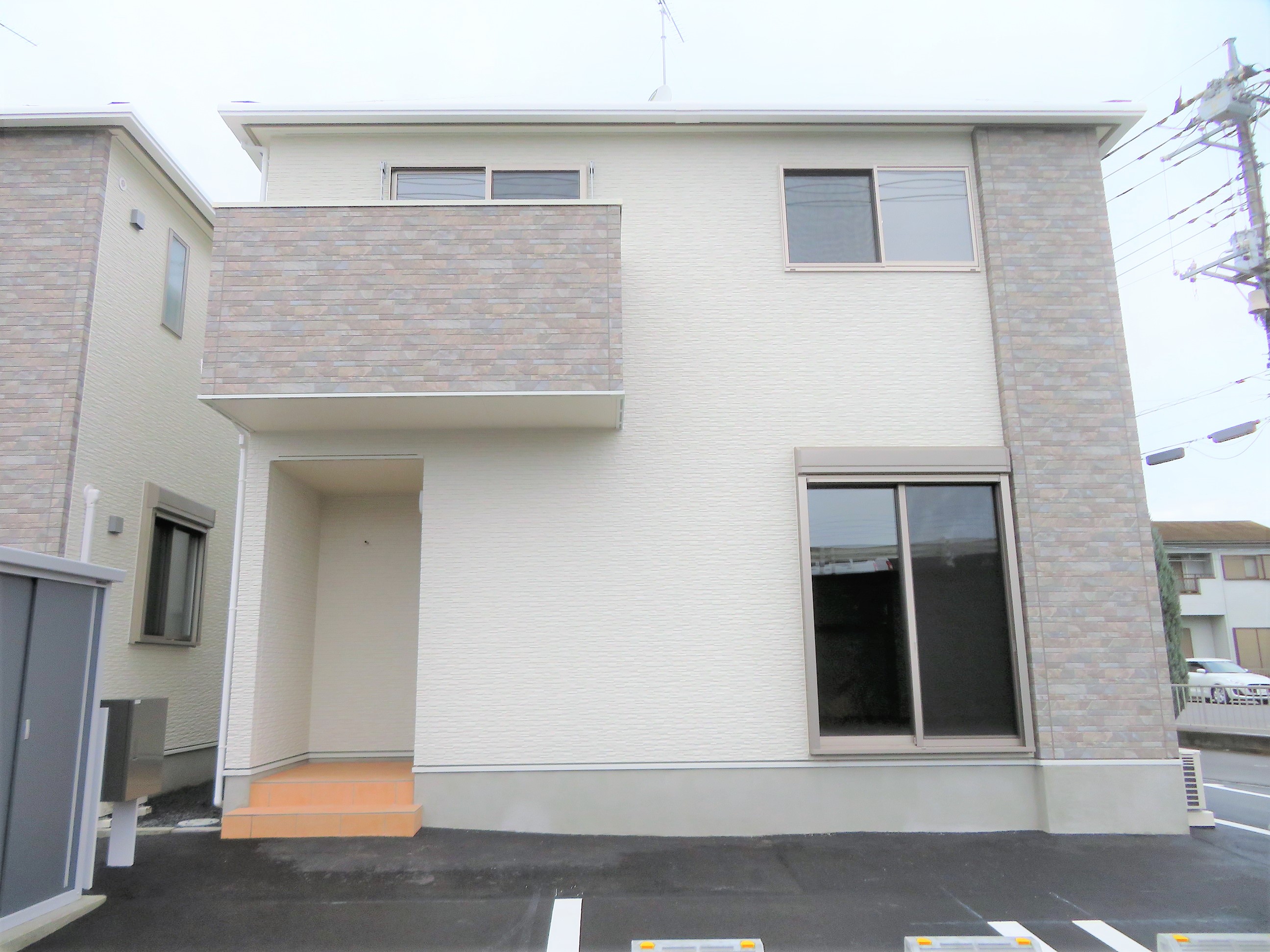 建物外観　築浅3LDK！人気な戸建て賃貸です。貴重なペット可物件！